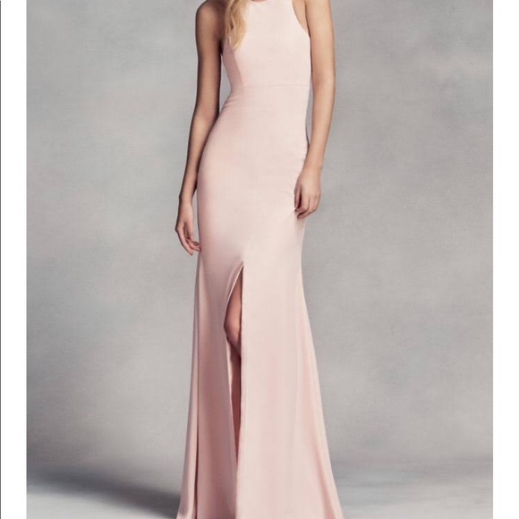 vera wang blush dress